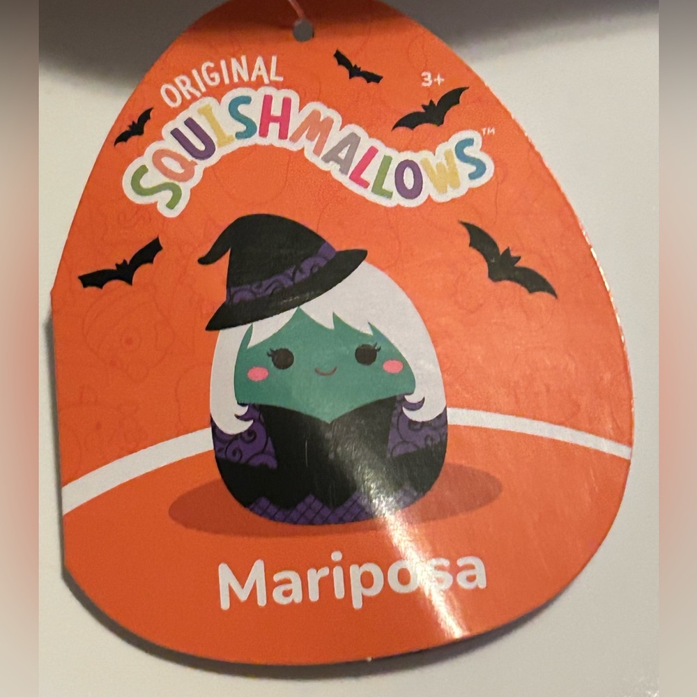 NEW!!! Squishmallows Original Mariposa The Witch Plush- 8 inches (NWT) - Picture 4 of 4
